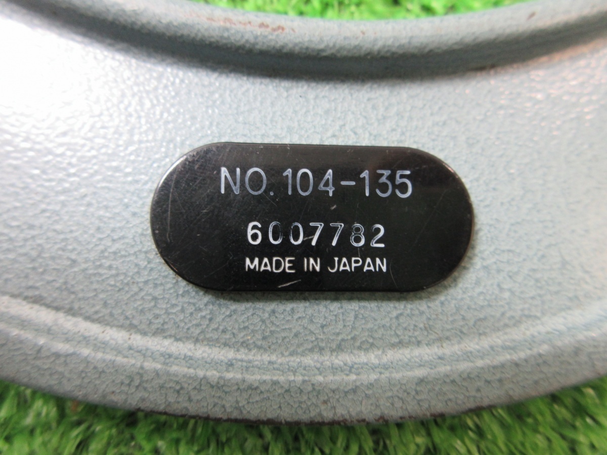 未校正品【 Mitutoyo / ミツトヨ 】 No.104-135 替アンビル式外側マイクロメータ 0-150mm 526_画像9