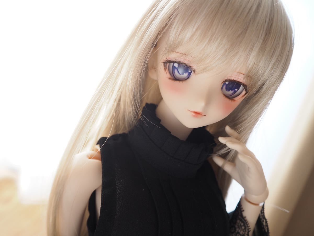 【えるどぉる】DDH-03 F肌 カスタムヘッド・アイ(パテ盛り、難あり)_画像7