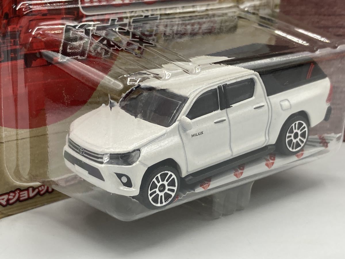 即決有★マジョレット majorette トヨタ TOYOTA HILUX REVO ハイラックス レボ キャノピー付 ホワイト 白 日本車★ミニカー_画像2