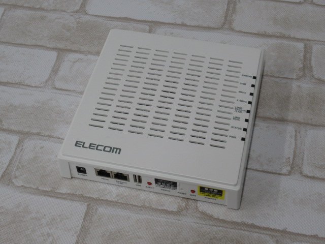 Ω 新P 0088◆ 保証有 ELECOM【 WAB-I1750-PS 】エレコム 法人向け 無線LANアクセスポイント PoE給電 本体のみ 2台セット_画像2