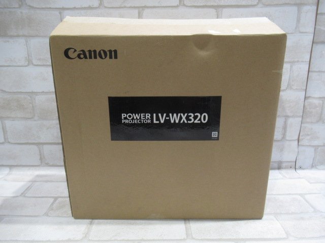 ☆ 新DK5 0308♪ 未使用品 Canon【 LV-WX320 】キャノン パワープロジェクター・祝10000!取引突破!!