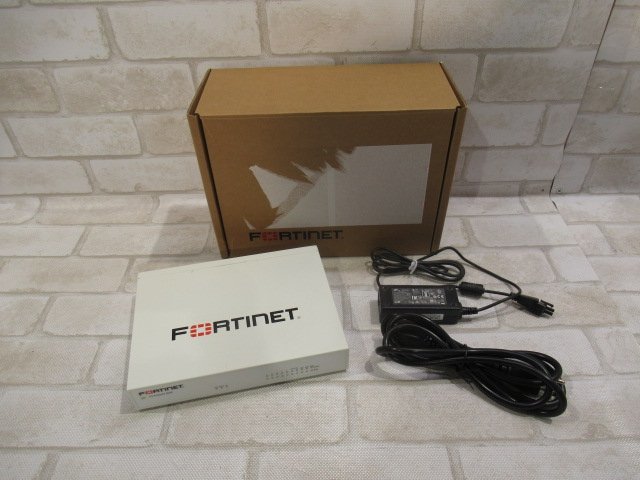 ▲Ω 新FT 0096♪ 保証有 Fortinet【 FG-60F 】FortiGate-60F UTM ライセンス26年09月12日迄 FW：v6.4.11 領収書発行可能