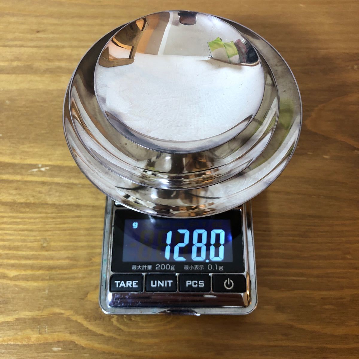 銀杯 3個セット 純銀 23.8g 40.5g 63.7g 総重量128.0_画像9