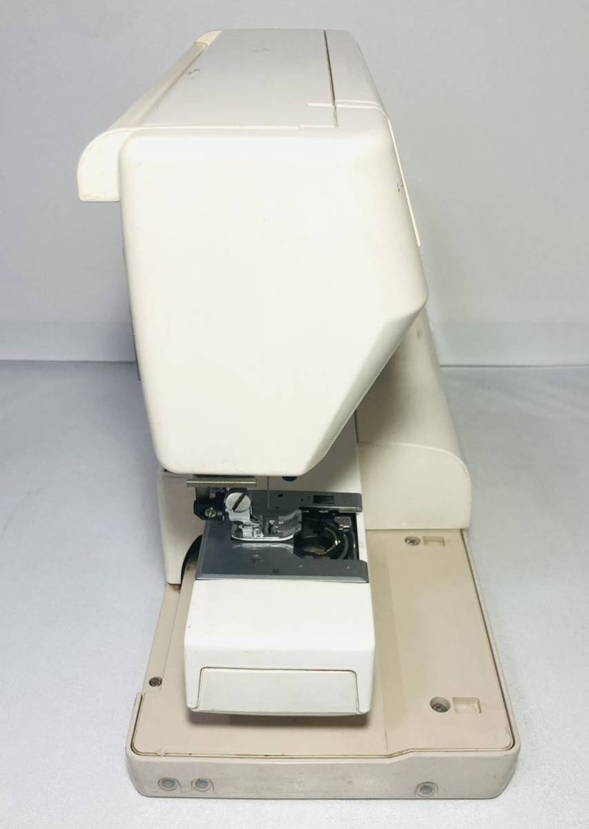 KGNY3484 JANOME ジャノメ ミシン Model 8000 GRAPHICA グラフィカ ハンドクラフト 手芸 ジャンク 現状品_画像7