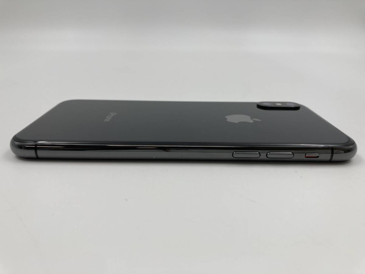 1円スタート!☆iPhoneX スペースグレイ 256GB A1902☆初期化済み SIM