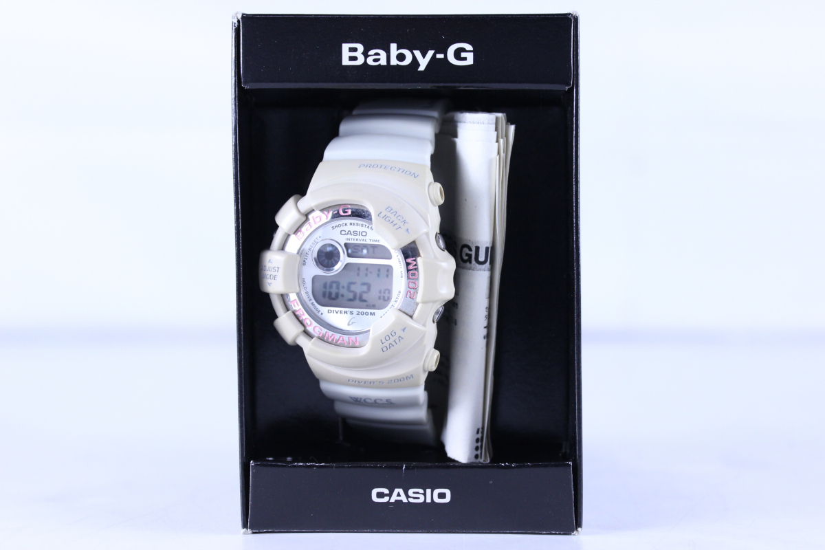 【ト福】CASIO Baby-G ベビーG W.C.C.S. FROGMAN フロッグマン BGW-102WC 腕時計 ダイバーズウォッチ LBZ01LLL10_画像2