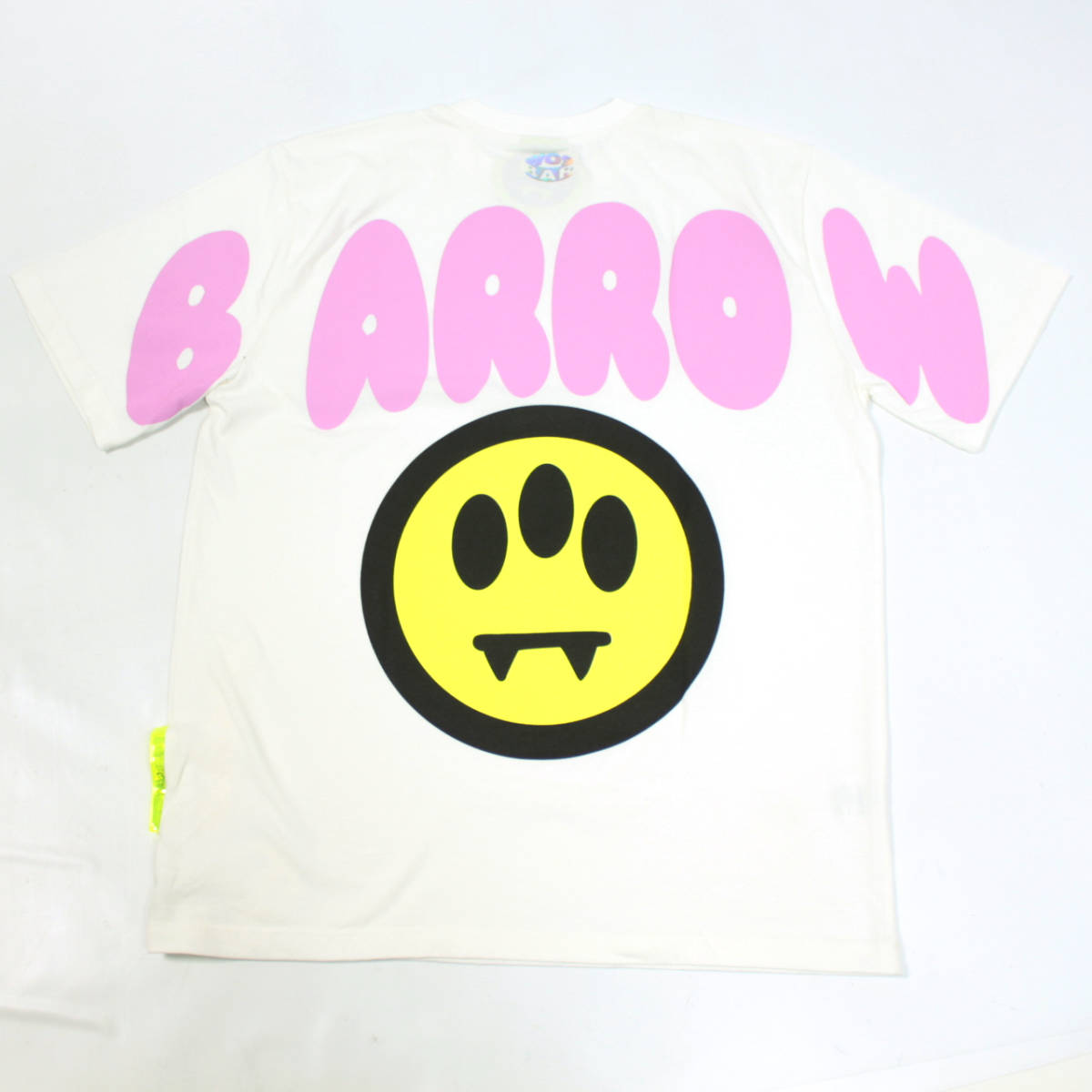 BARROW バロウ バロー　オーバーサイズ　バックプリント　Tシャツ　オフホワイト　サイズL_画像6