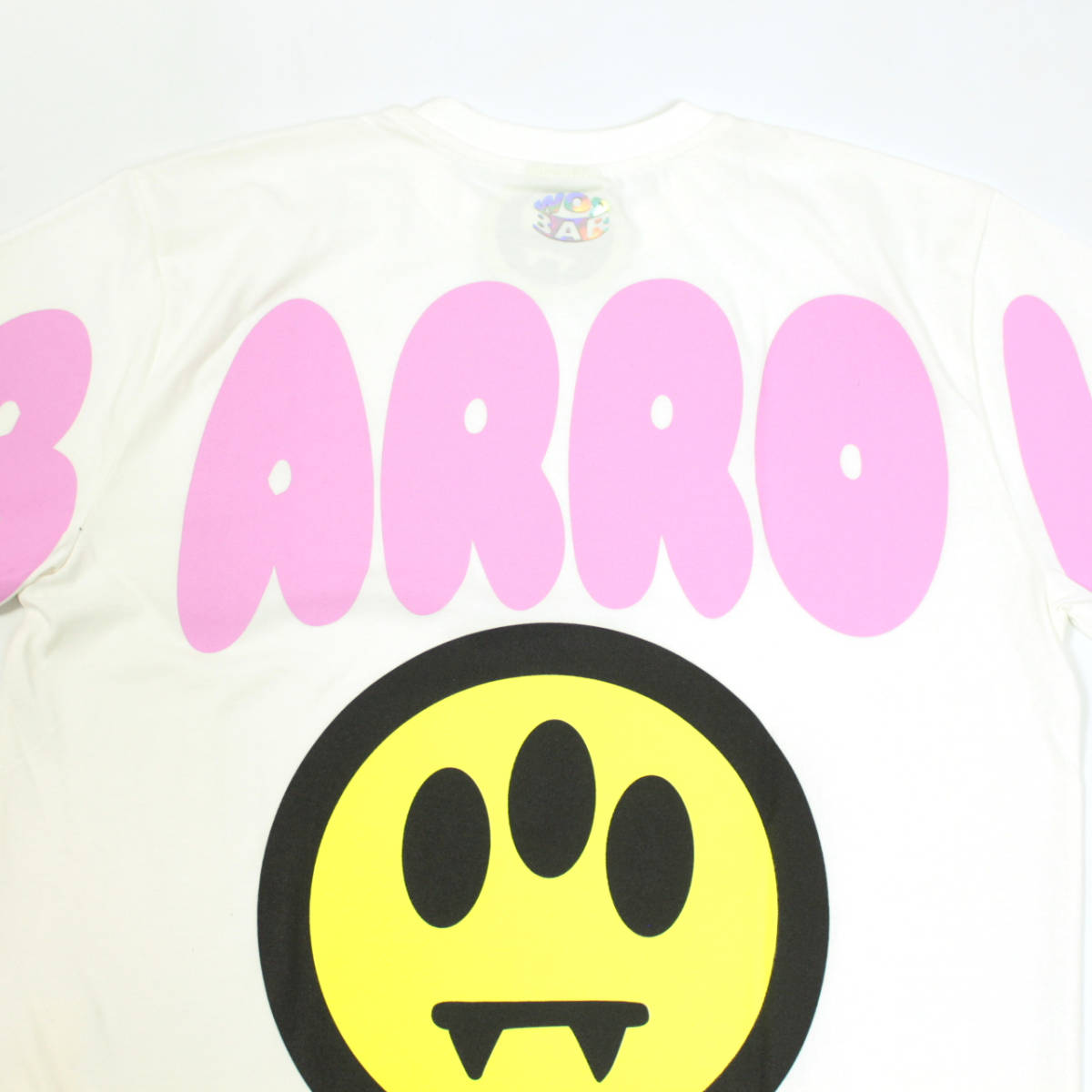 BARROW バロウ バロー　オーバーサイズ　バックプリント　Tシャツ　オフホワイト　サイズL_画像7