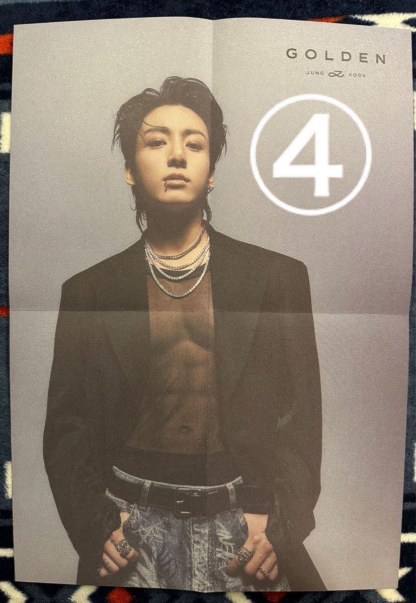 JUNGKOOK Golden ジョングク ゴールデン ポスター 選択可 BTS JUNGKOOK Golden ジョングク ゴールデン ポスター 選択可 BTS