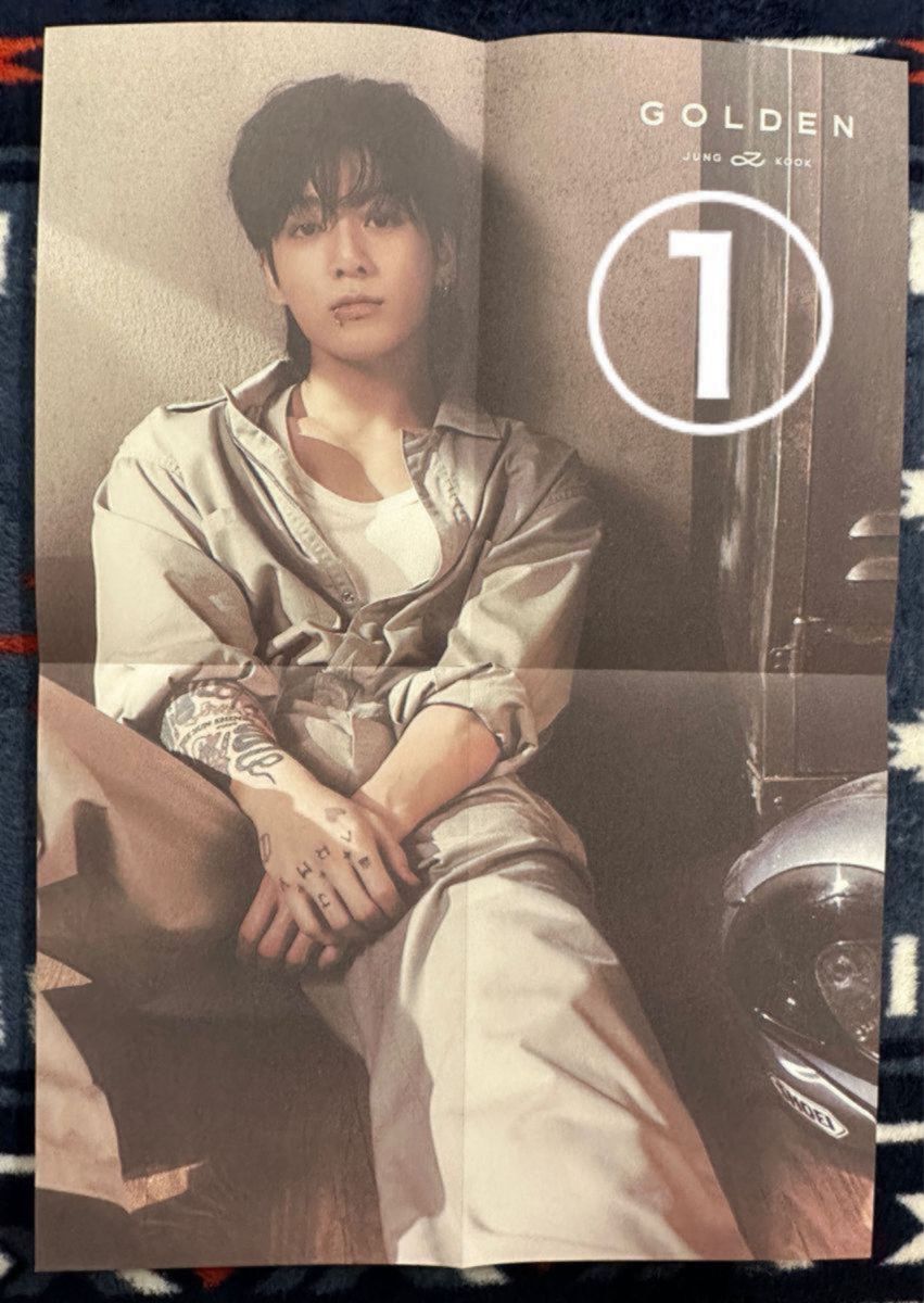 JUNGKOOK Golden ジョングク ゴールデン ポスター 選択可 BTS JUNGKOOK Golden ジョングク ゴールデン ポスター 選択可 BTS