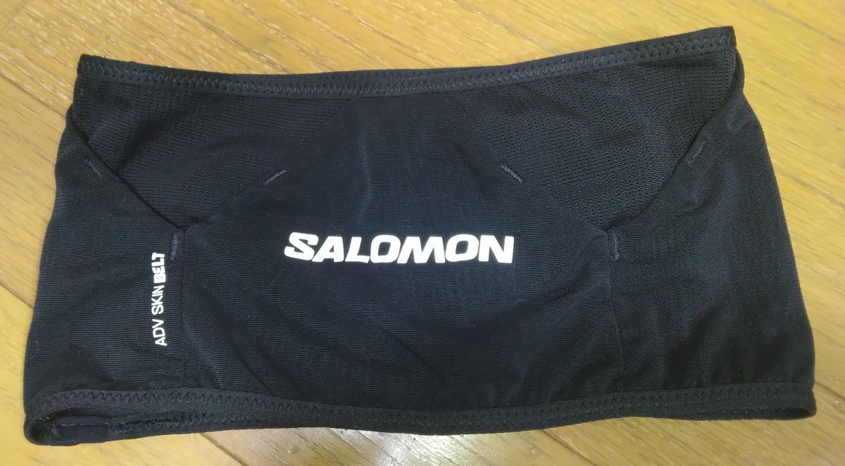 サロモン SALOMON ADV SKIN BELT LC1758200　Sサイズ　ほぼ未使用品　ジョギングポーチ　ジョギングベルト_画像1