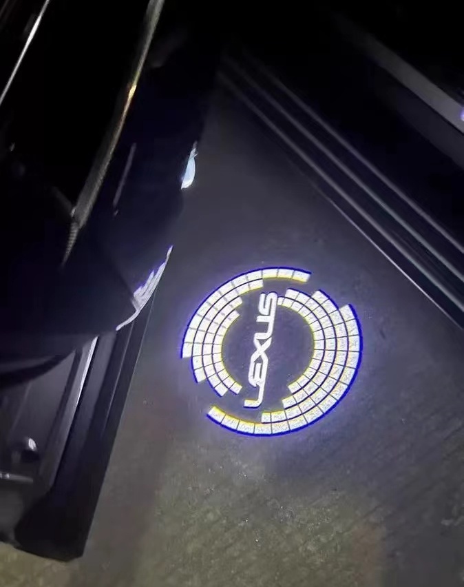 レクサス RX ES LS IS RX UX など 車用 カーテシライト カーテシランプ ドアウェルカムライト LED投影ライト 2個 9タイプ可選_画像4
