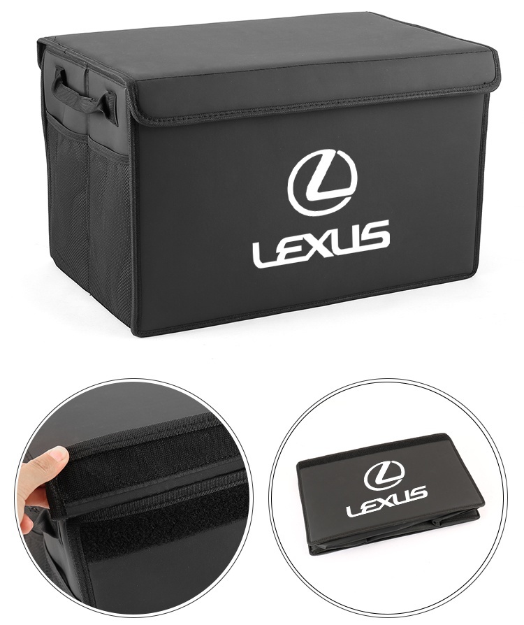 レクサス ES NX RX UX LS など 全車種対応可能 1個 車載 収納ボックス 折り畳み式 の画像3