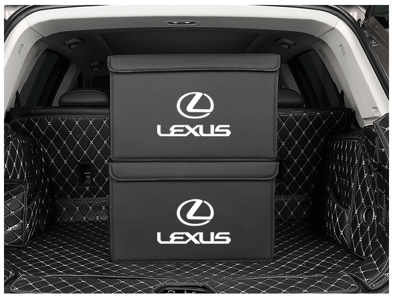 レクサス ES NX RX UX LS など 全車種対応可能 1個 車載 収納ボックス 折り畳み式 の画像6