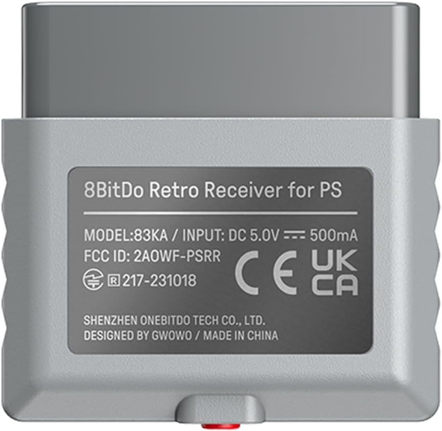 【大特価】8Bitdo Retro ワイヤレス レシーバー PS アダプター PS4 PS5 コントローラー Xbox One Wii U Pro Switch Bluetooth SN30 新品_画像7