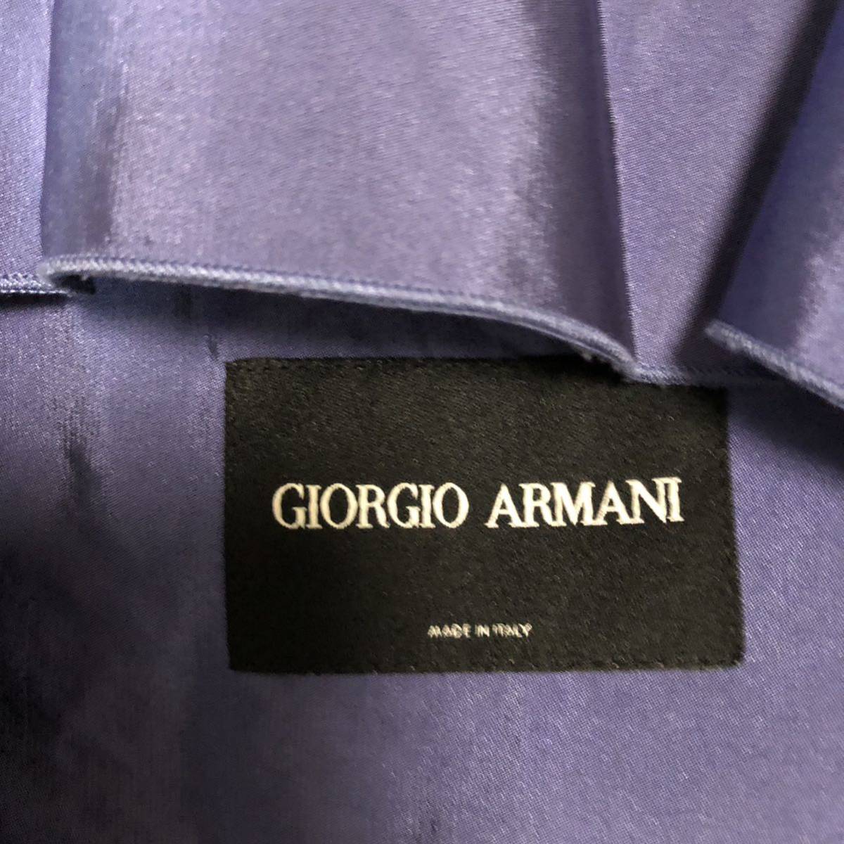 ジョルジオアルマーニ レディース ブルゾン サイズM ブルー GIORGIO ARMANI _画像5