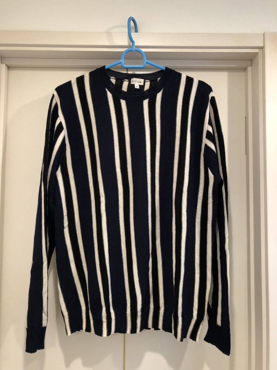  Paul Smith Paul smith thin knitted stripe L size 