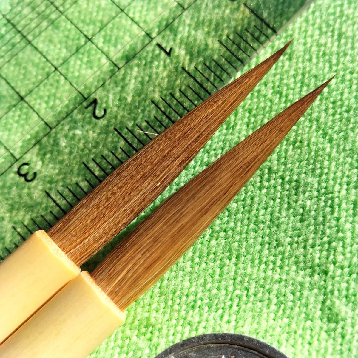  original itachi[. large ] 2 ps diameter 5 length 32.. writing brush bear . writing brush new work north .. calligraphy writing brush 