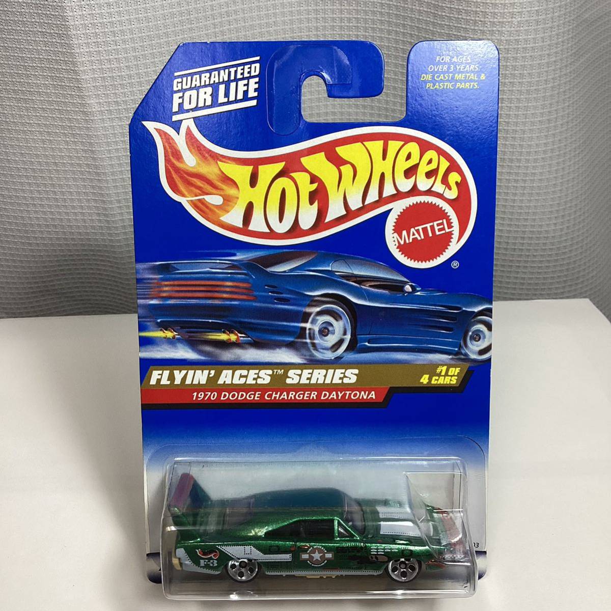 ☆ホットウィール☆ 1970 ダッジ チャージャー デイトナ 緑 Hot Wheels _画像2