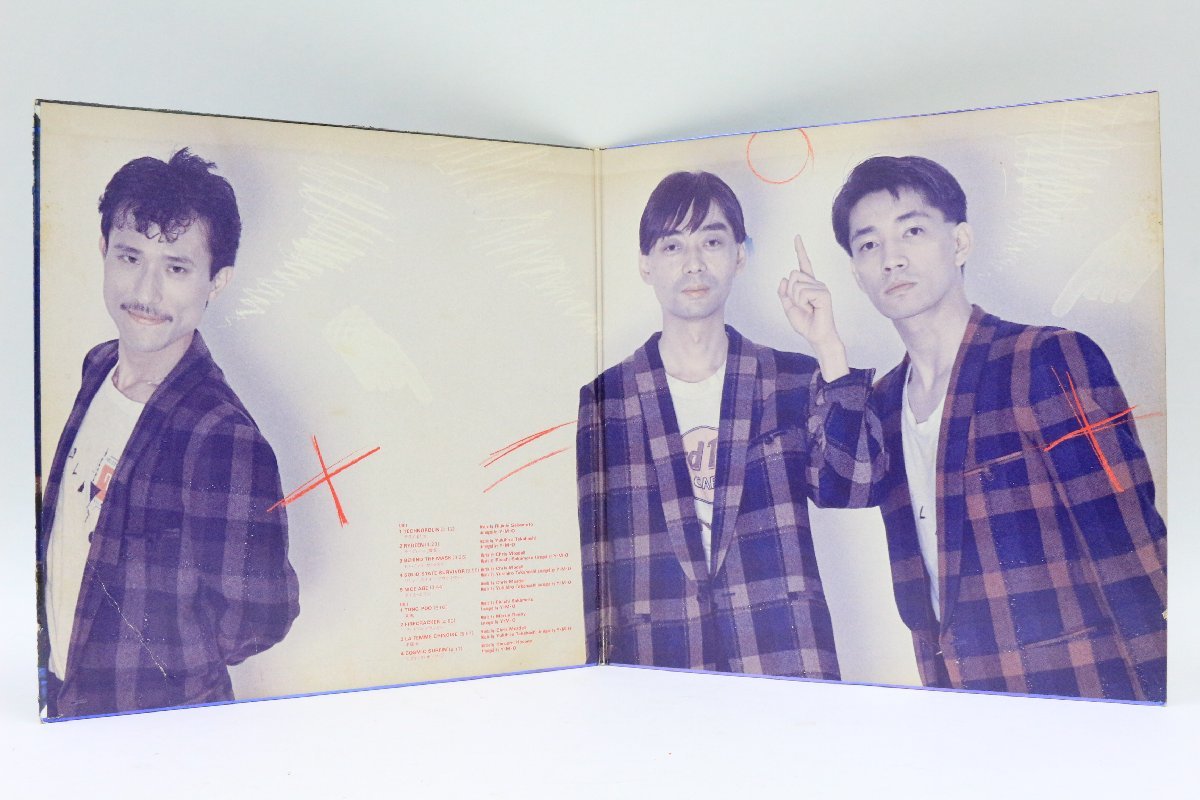 【非売品】 YMO 〇 「YMO Omnibus(YMOベストアルバム)」 LPレコード (ALFA-1011) 〇＃4955_画像3