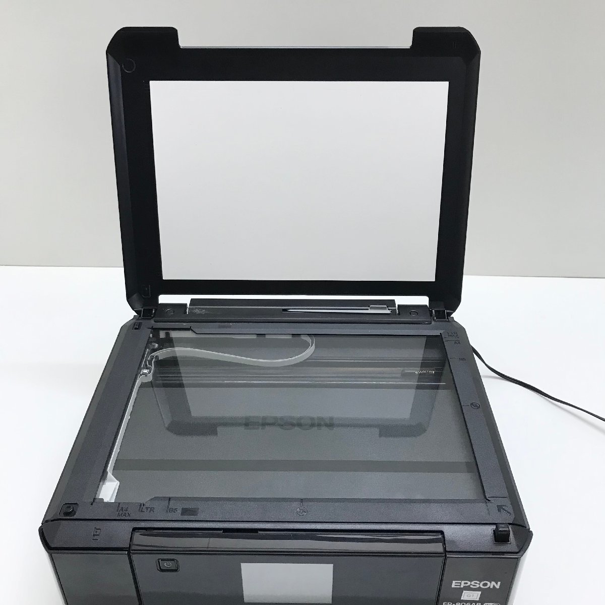 ▲【ジャンク品】 EPSON エプソン EP-806AB インクジェット プリンター 2013年製 複合機 ブラック 黒 家電 現状品 (E3)M/G51106/1/7_画像5