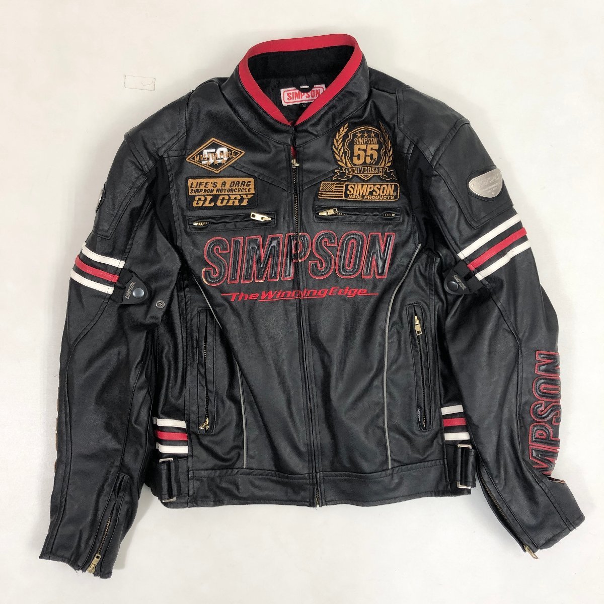 定価35万 21AW極美品 シングルライダース サイズ42 Yahoo!オークション - 【古着】SIMPSON シンプソン ライダース