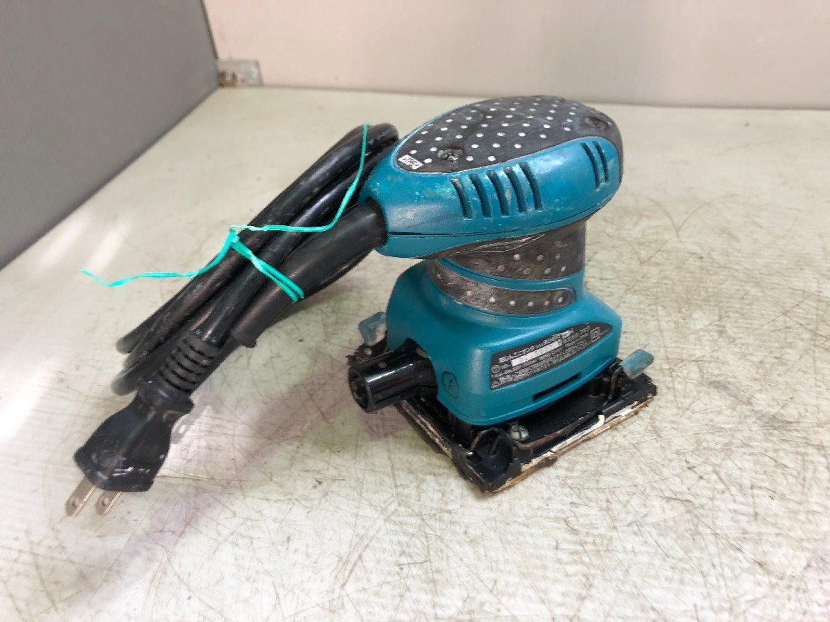 ◇◇ 佐川発送 直接引取可 ネット販売限定【中古品 通電OK】マキタ(makita) 防じんミニサンダ BO4555 現状渡し (PB)Ｈ/m51116/10/1.5_画像2