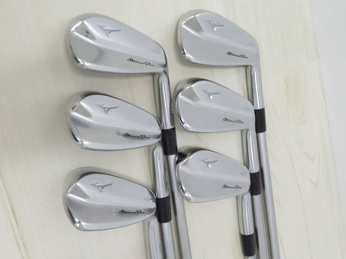 人気のマッスルアイアン！　ミズノ　Mizuno　Pro　120　ミズノプロ　5－PW　6本セット　KBS　TOUR　C－TAPER　120　S_画像1