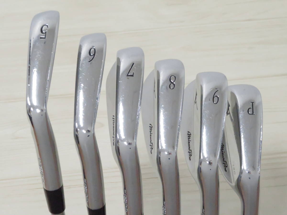 人気のマッスルアイアン！　ミズノ　Mizuno　Pro　120　ミズノプロ　5－PW　6本セット　KBS　TOUR　C－TAPER　120　S_画像6