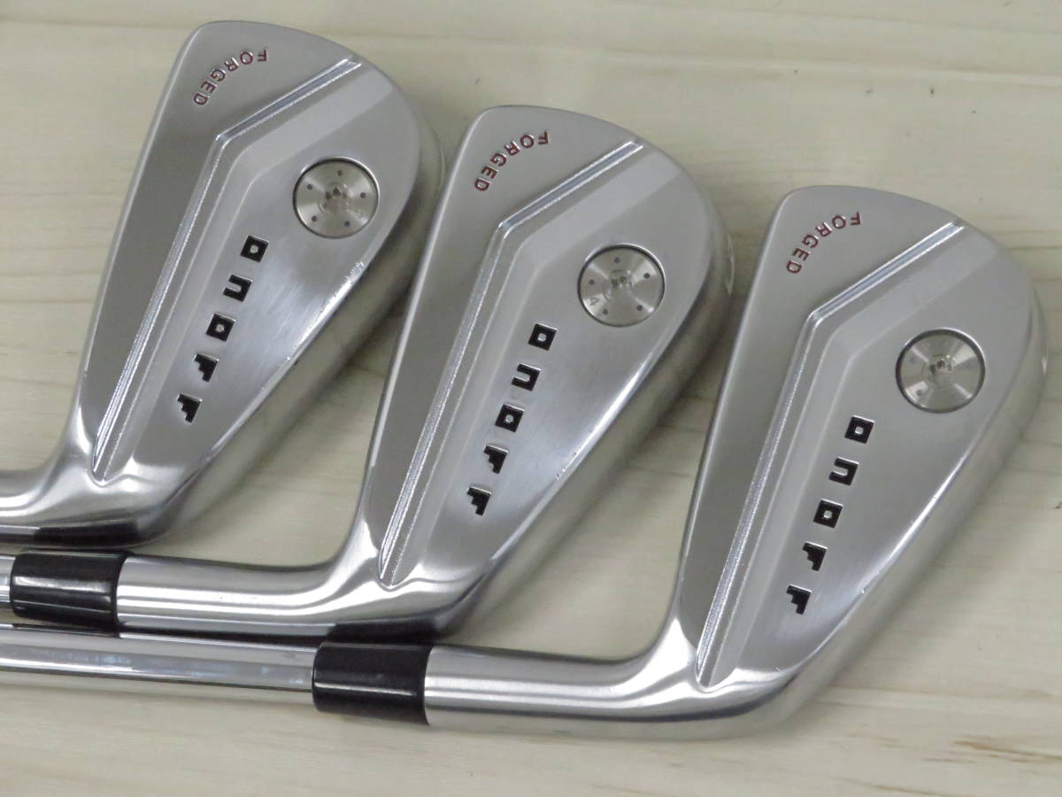 アスリートが求めた優しいアイアン　ダイワ　ONOFF　FORGED　2022　KURO　5-PW　6本セット　リシャフト　N.S.PRO　MODUS3　TOUR　115　S_画像4