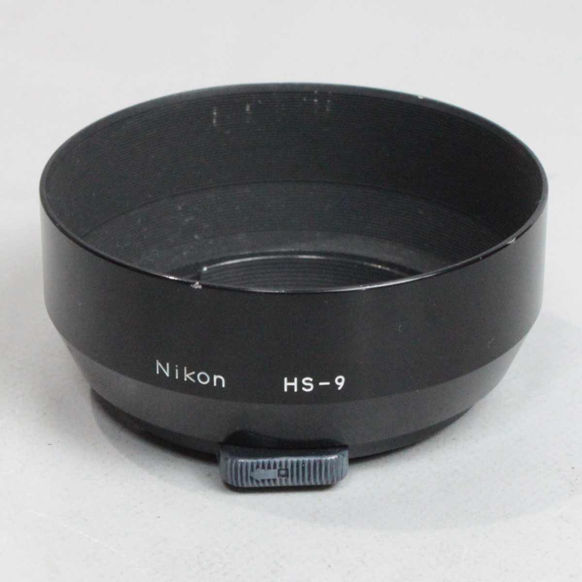 101189 【良品 ニコン】 Nikon HS-9 スナップオンタイプメタルレンズフード_画像1