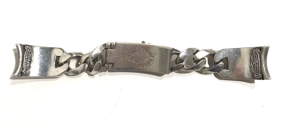 ★bk-336 Chrome Hearts クロムハーツ 2005 ブレスレット ベルト 腕時計 シルバー925 総重量103.6g（T85-5）_画像5