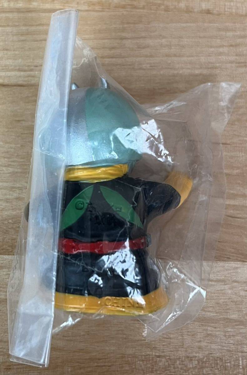 ◇仮面ライダー ショッカーライダー 黄色マフラー 指人形 ソフビ フィギュア 中古 SD 仮面ライダーキッズ_画像2