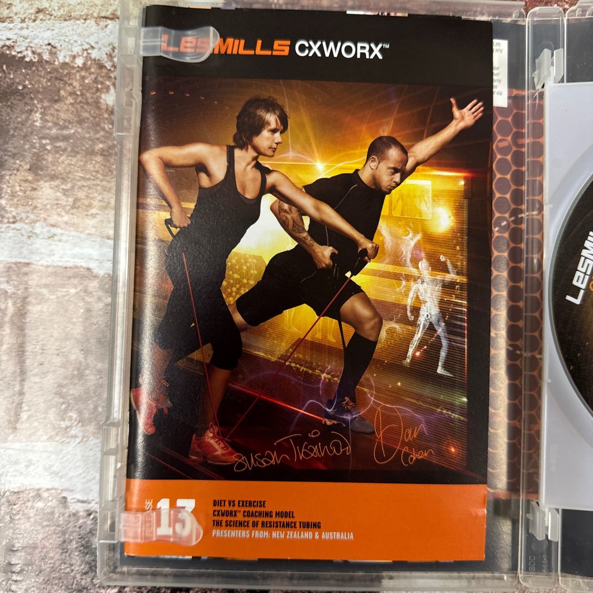 13　★レスミルズ★Lesmills★DVD★CD★英語コレオノート★中古品★CXWORX　13　★シーエクス　★CORE_画像2