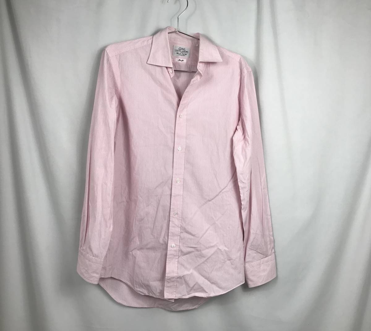 UNITED ARROWS　レディースファッション　シャツ　ブラウス　ピンク色　サイズ37　　　JTB-95_画像1