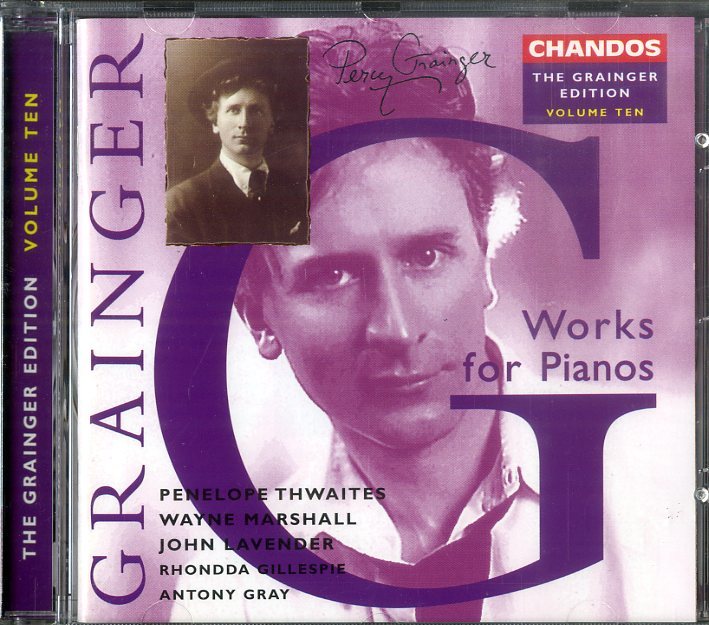 D00086573/CD/Thwaites / Marshall / Lavender「Grainger Edition Vol.10 : Works For Pianos」_画像1