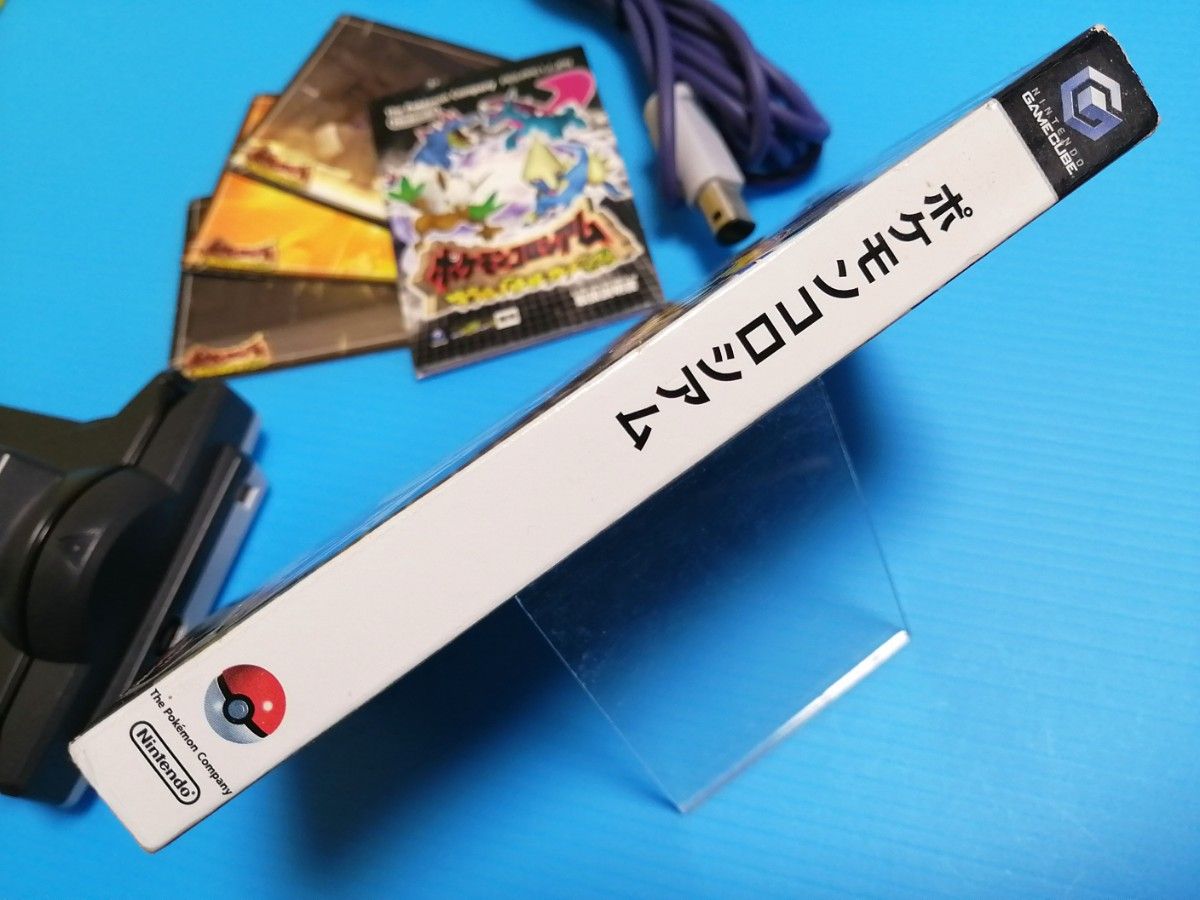 GC ゲームキューブ ポケモンコロシアム 完品 + GBAケーブル + GC ゲームキューブ ポケモンコロシアム 完品 + GBAケーブル +