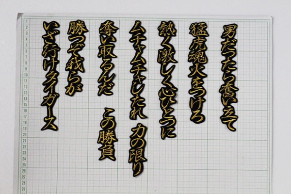 送料無料 オペレーション ビクトリー (行金 )刺繍 ワッペン 阪神 タイガース_画像3