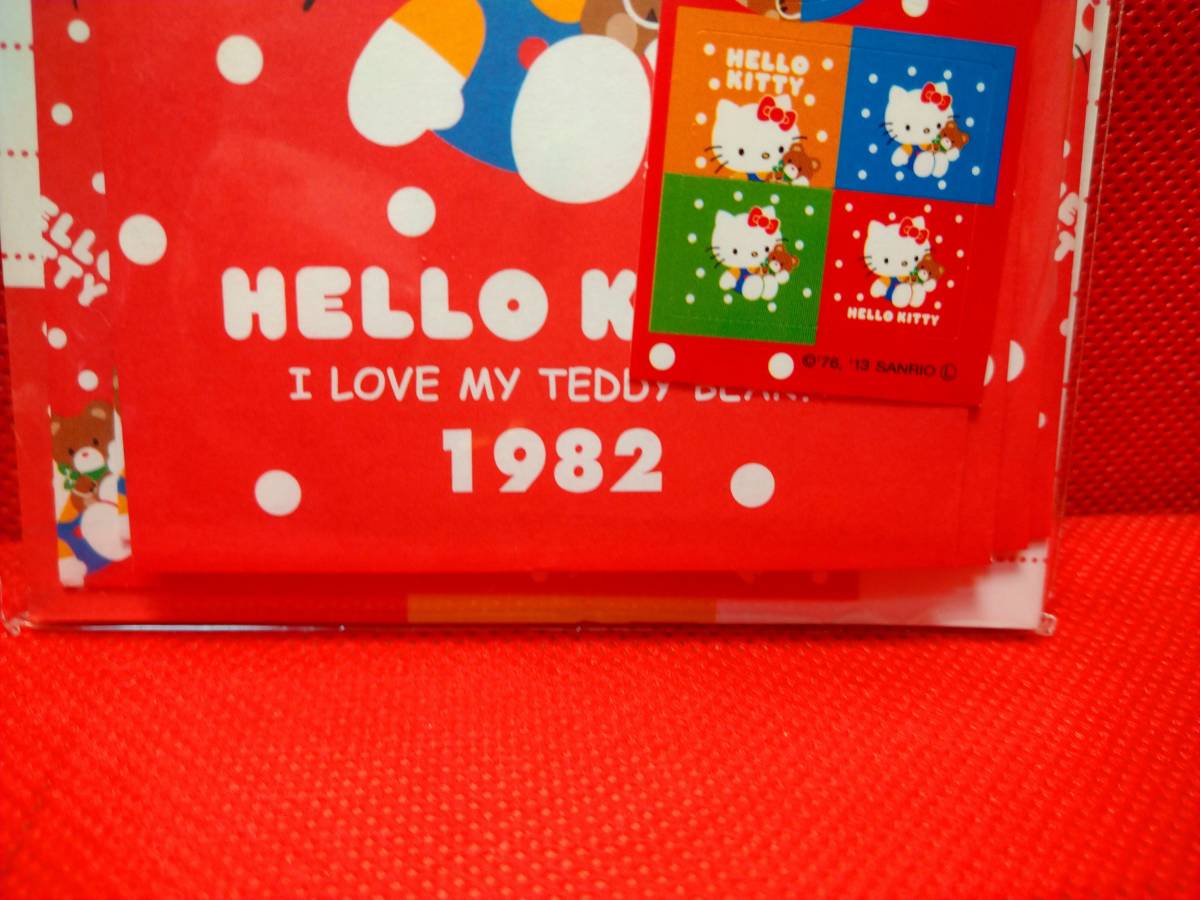  Sanrio Hello Kitty Kitty 40TH Mini letter set 2013 year unopened retro that time thing 