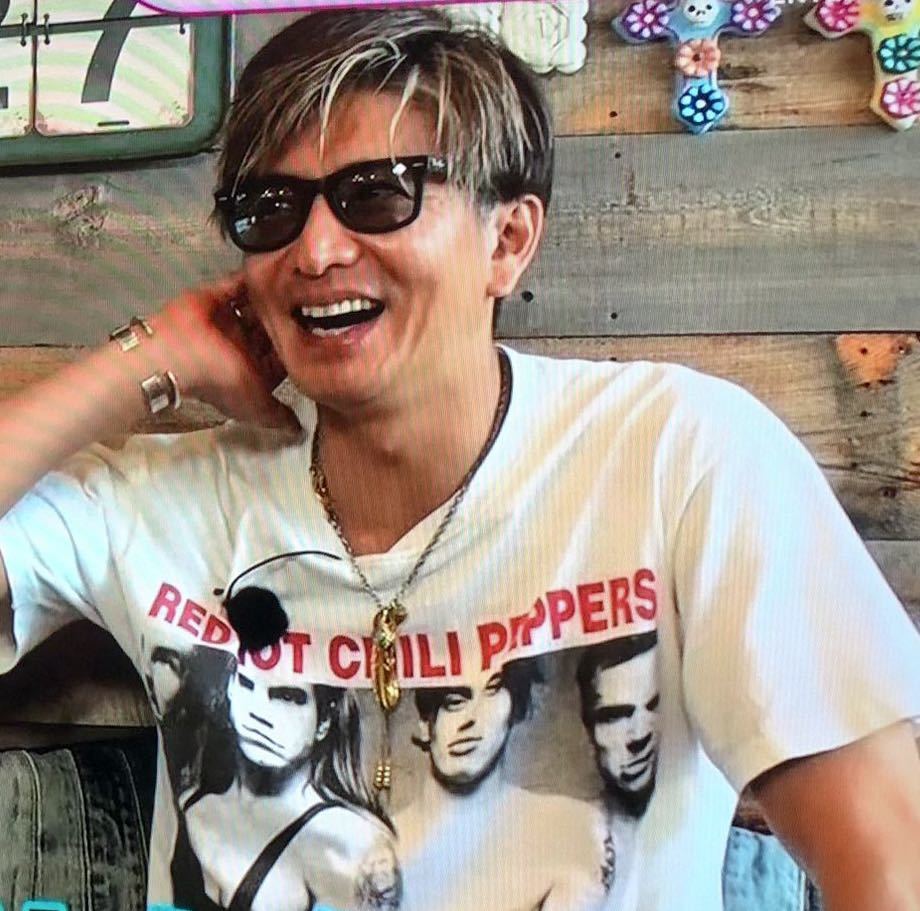 Mサイズ 木村拓哉 RED HOT CHILI PEPPERS キムタク着 Tシャツ_画像1