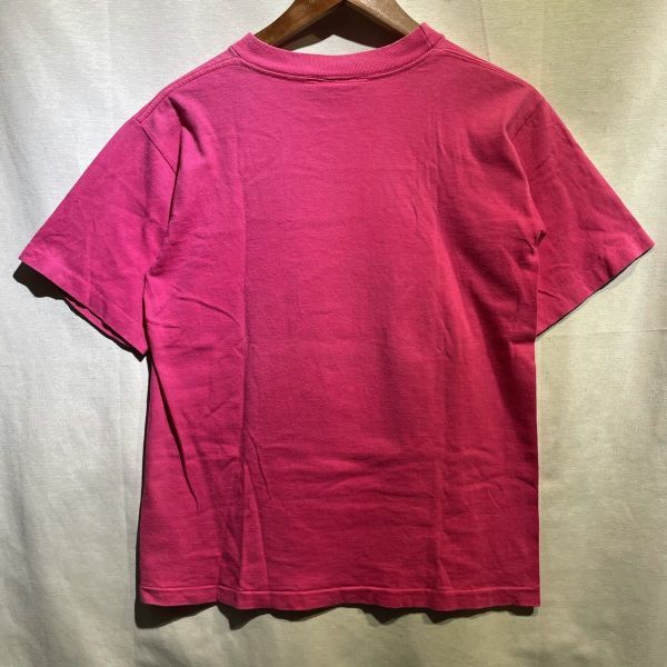 90s UNIVERSAL STUDIOS Tシャツ USA製 発泡プリント ピンク ビンテージ ムービー 企業 80s_画像8