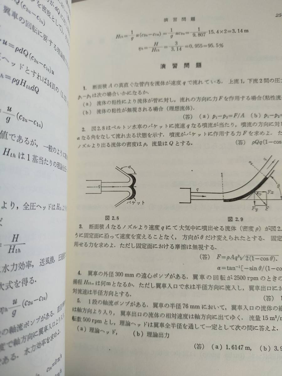 流体機械 SI単位版 原田幸夫 朝倉書店　【即決】_画像6