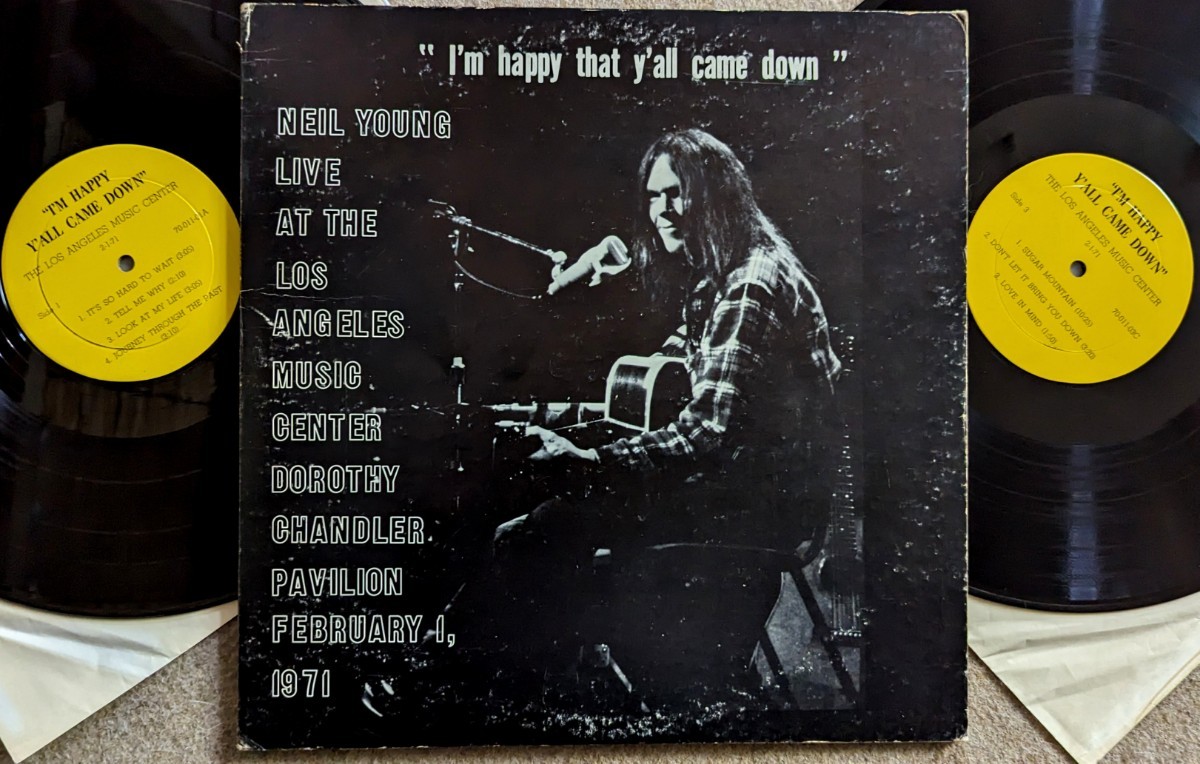 Neil Young-I'm Happy That Y'all Came Down★米Rubber Dubber Orig.2LP/CSN&Y/Buffalo Springfield/SSW_画像1