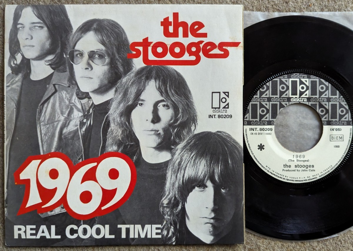 The Stooges-1969/Real Cool Time★仏Orig.7"/Iggy Pop_画像1