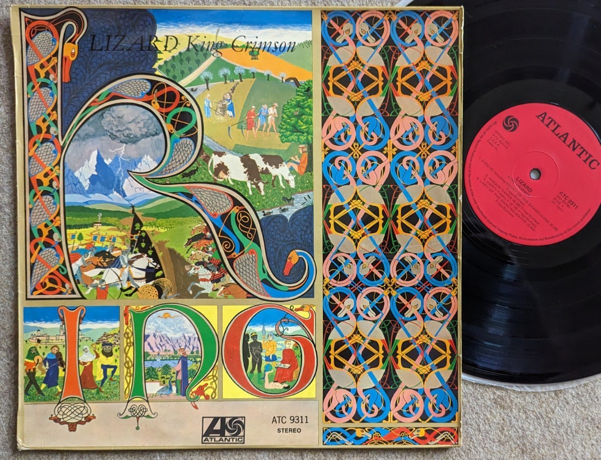 King Crimson-Lizard★サウス・アフリカAtlantic Orig.盤 _画像2
