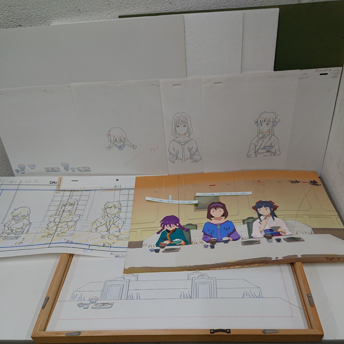 日本代購代標第一品牌【樂淘letao】-☆額装☆サクラ大戦☆真 日本代購代標第一品牌【樂淘letao】-☆額装☆サクラ大戦☆真