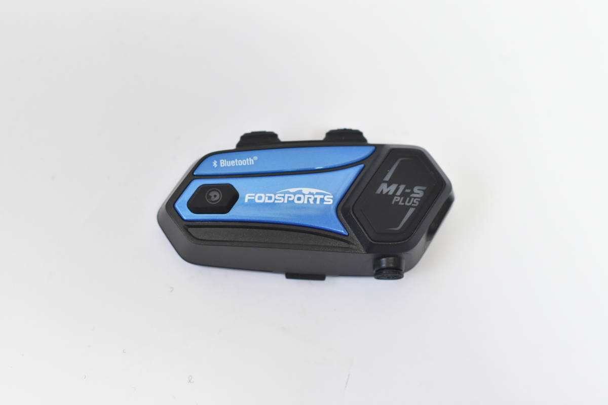FODSPORTS バイク インカム M1-S Plus インカム 最大6人同時通話 連続使用20時間 FMラジオ対応 音楽共有 Bluetooth/229_画像3