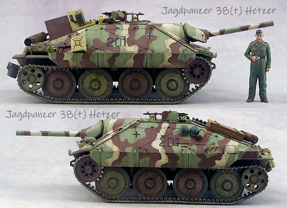 1/35 ドイツ 駆逐戦車38(t) ヘッツァー後期型 完成品_画像6