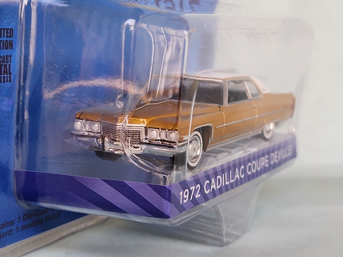 ■グリーンライト GREENLIGHT 1972 Cadillac Coupe 1/64 ⑪_画像4