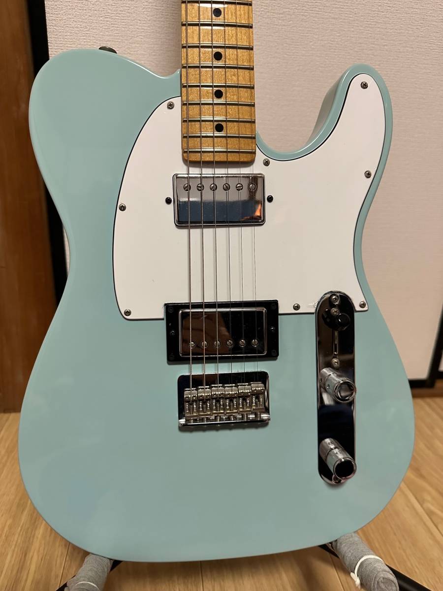 Fender /Limited player telecaster HH Maple Fingerboard Daphne Blue　中古品_画像2